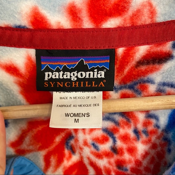 Women’s Patagonia pullover floral print - Picture 3 of 3